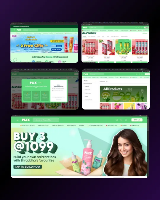 Multi-site platform for Plix